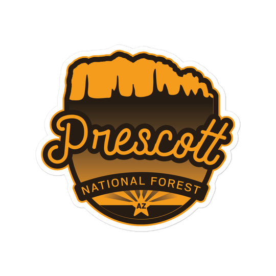 Prescott National Forest – Arizona Bubble-free stickers