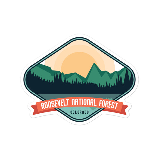 Roosevelt National Forest – Colorado Bubble-free stickers