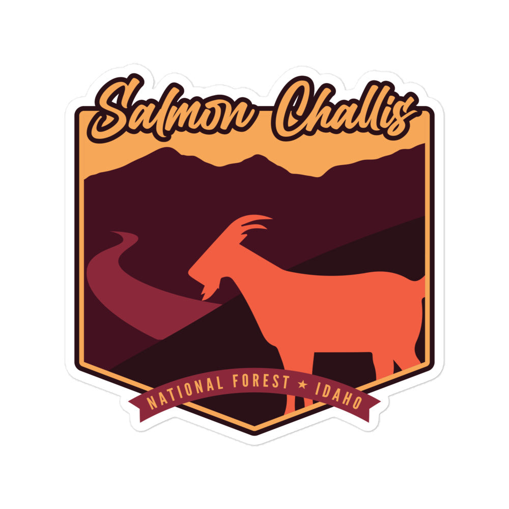 Salmon-Challis National Forest – Idaho Bubble-free stickers