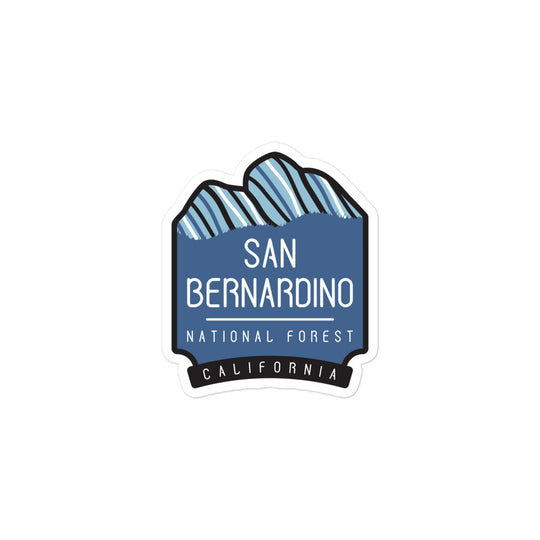 San Bernardino National Forest - California Bubble-free stickers