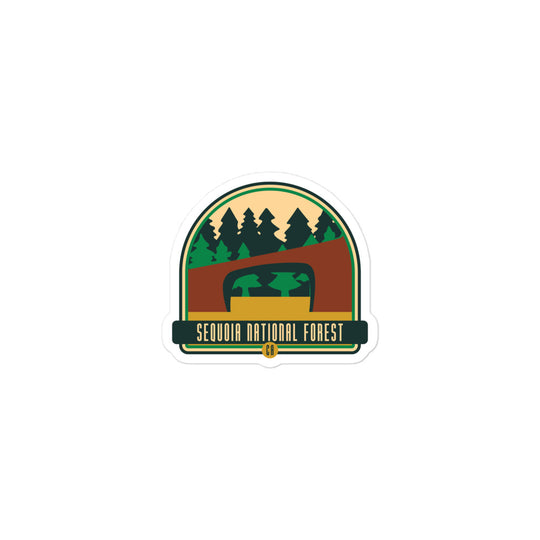 Sequoia National Forest – California Bubble-free stickers