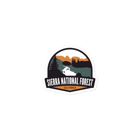 Sierra National Forest - California Bubble-free stickers