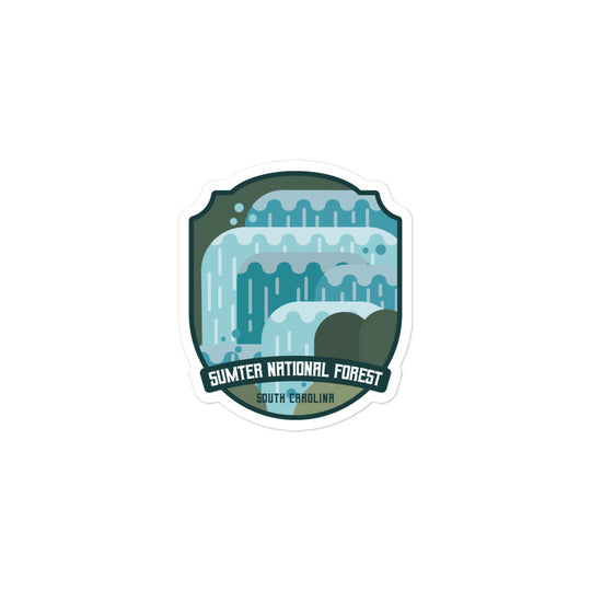 Sumter National Forest - South Carolina Bubble-free stickers