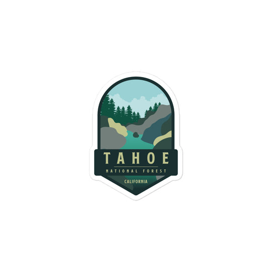 Tahoe National Forest - California Bubble-free stickers