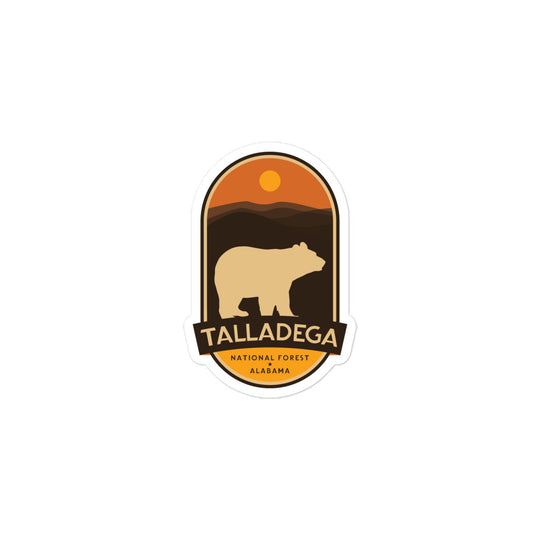 Talladega National Forest - Alabama Bubble-free stickers