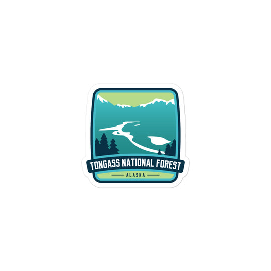 Tongass National Forest - Alaska Bubble-free stickers