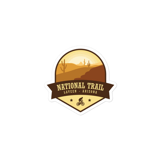 National Trail - Laveen, Arizona Bubble-free stickers