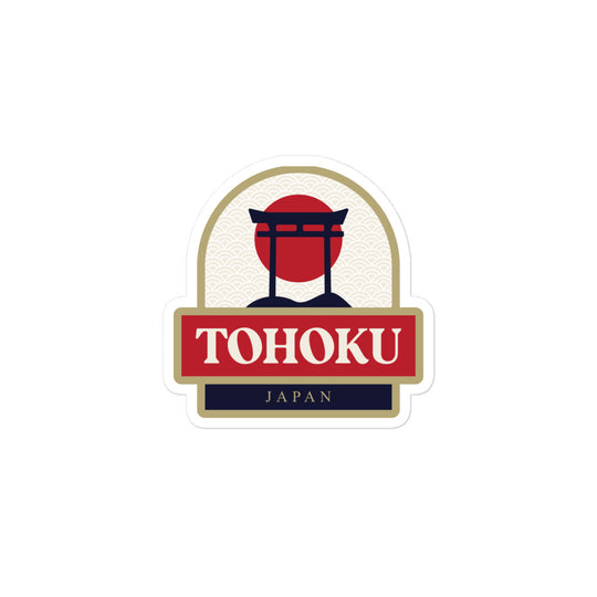 Tohoku – Japan Bubble-free stickers