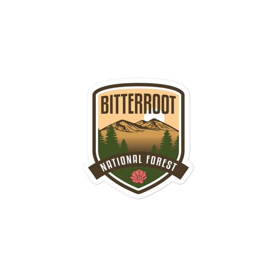 Bitterroot National Forest stickers