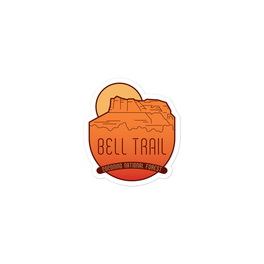 Bell Trail stickers - Coconino National Forest