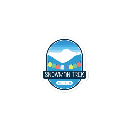 Snowman Trek stickers – Bhutan