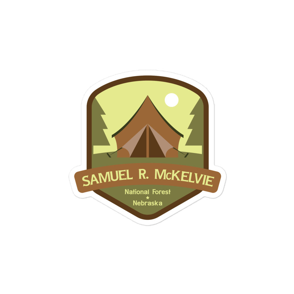 Samuel R. McKelvie National Forest – Nebraska Bubble-free stickers