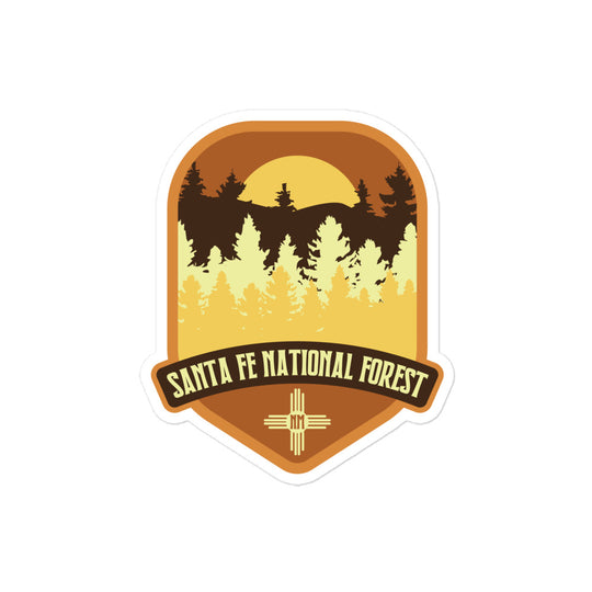 Santa Fe National Forest – New Mexico Bubble-free stickers