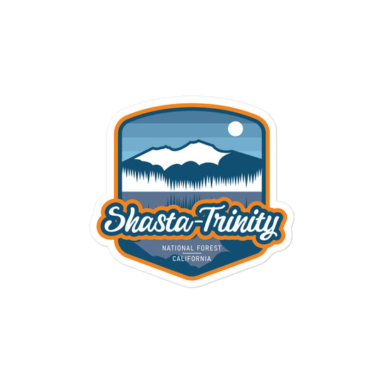 Shasta-Trinity National Forest - California Bubble-free stickers