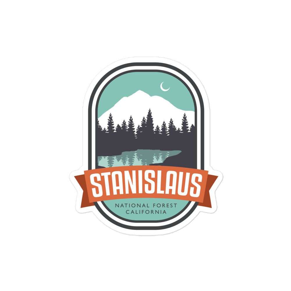 Stanislaus National Forest - California Bubble-free stickers