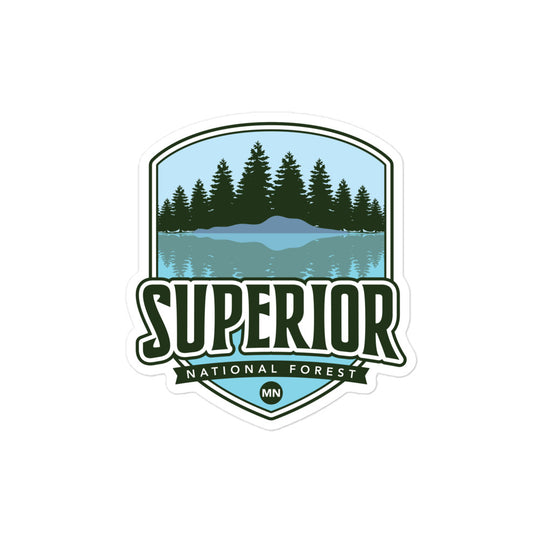 Superior National Forest - Minnesota Bubble-free stickers