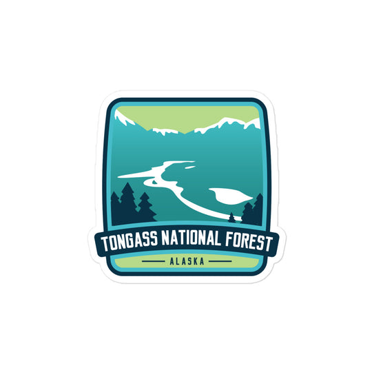 Tongass National Forest - Alaska Bubble-free stickers