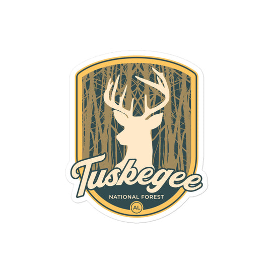 Tuskegee National Forest - Alabama Bubble-free stickers