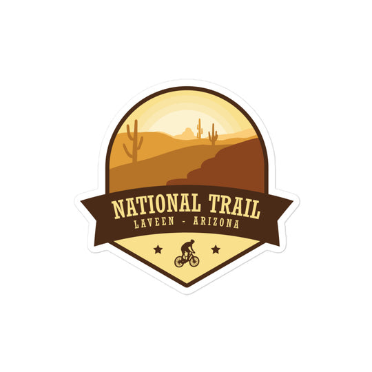 National Trail - Laveen, Arizona Bubble-free stickers