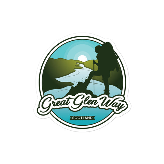 Great Glen Way stickers – Scotland Hiker Souvenir