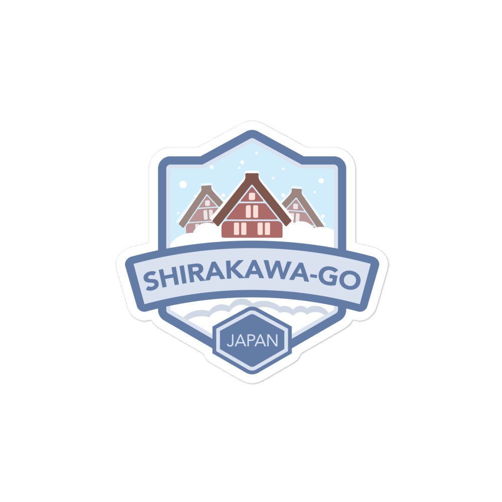 Shirakawa-go - Japan Bubble-free stickers