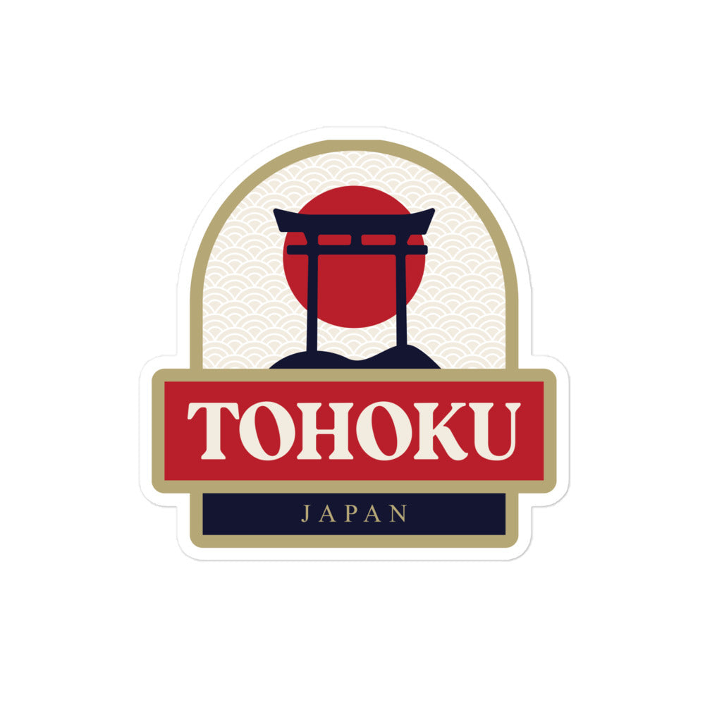 Tohoku – Japan Bubble-free stickers