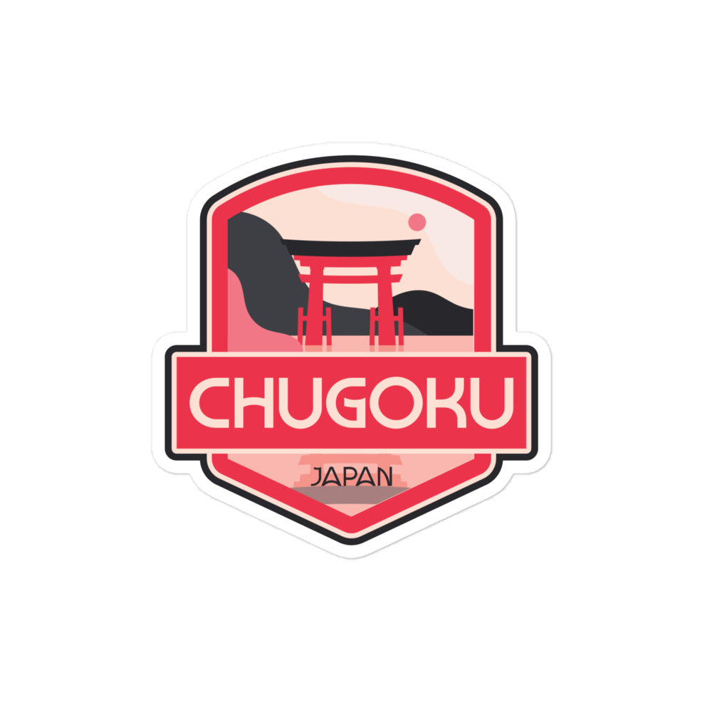 Chugoku – Japan Bubble-free stickers