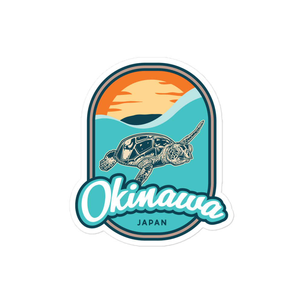 Okinawa – Japan Bubble-free stickers