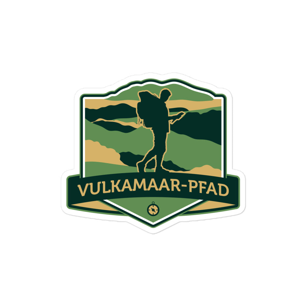 VulkaMaar trail stickers