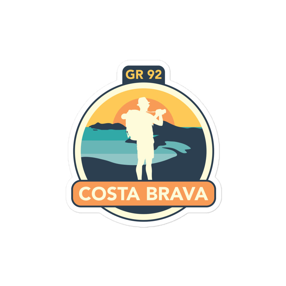 Costa Brava stickers - GR 92