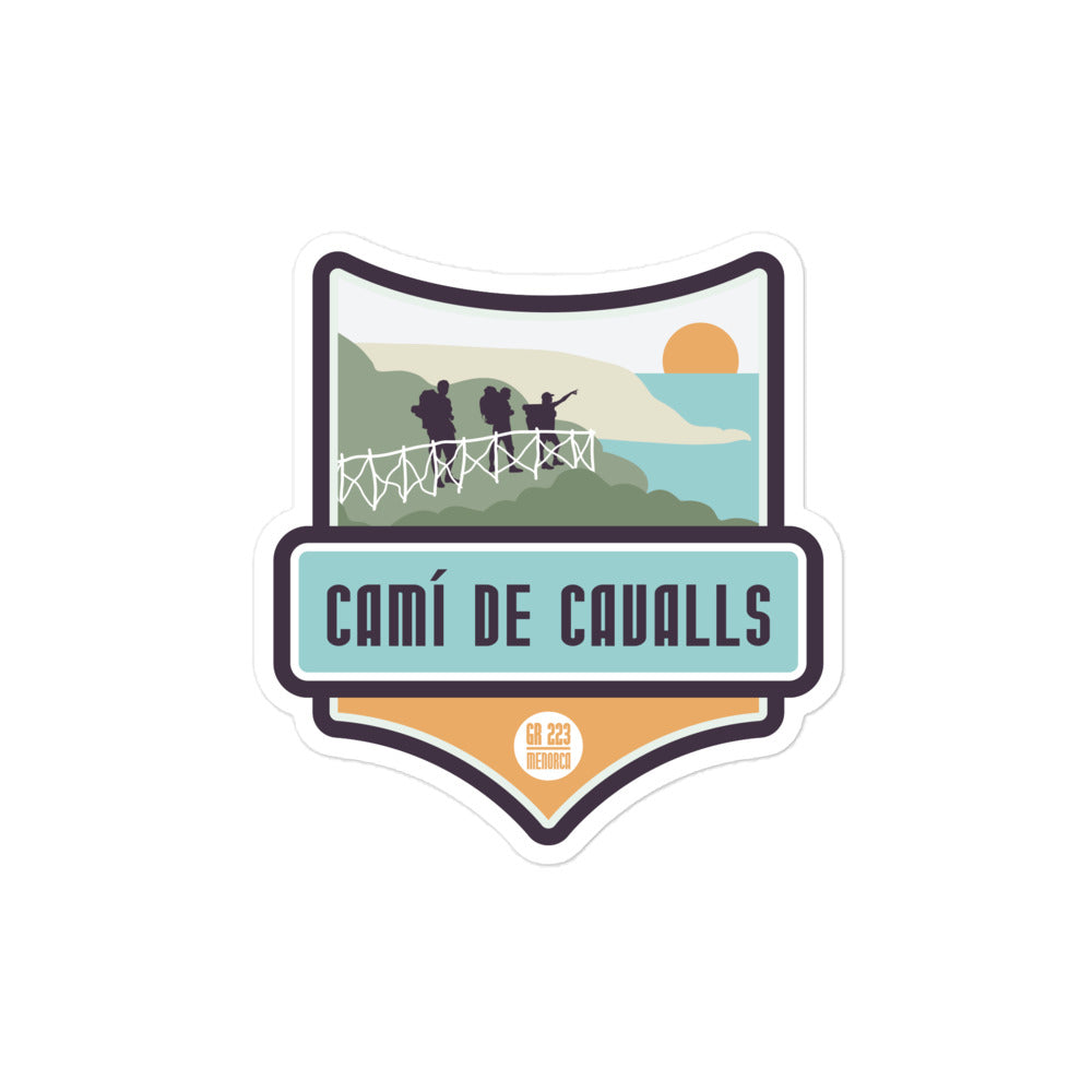 Cami de Cavalls stickers - GR 223, Menorca