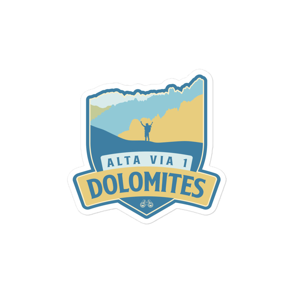 Alta Via 1 stickers - Dolomites