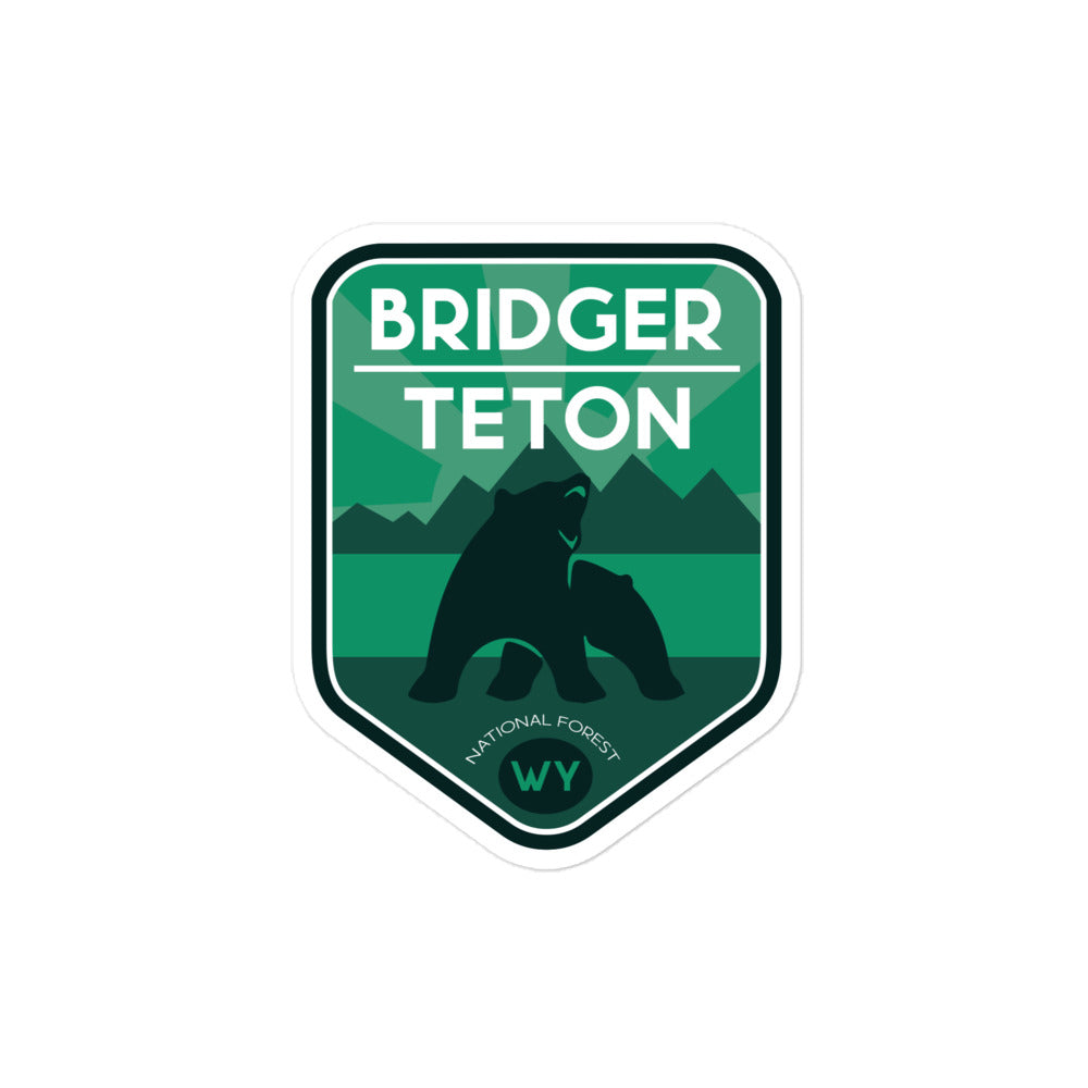 Bridger-Teton National Forest  stickers – Wyoming