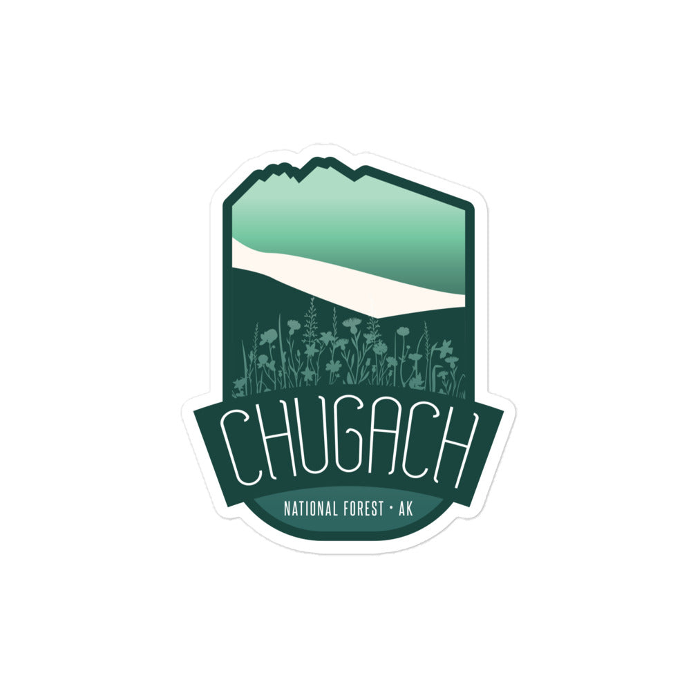 Chugach National Forest stickers – Alaska