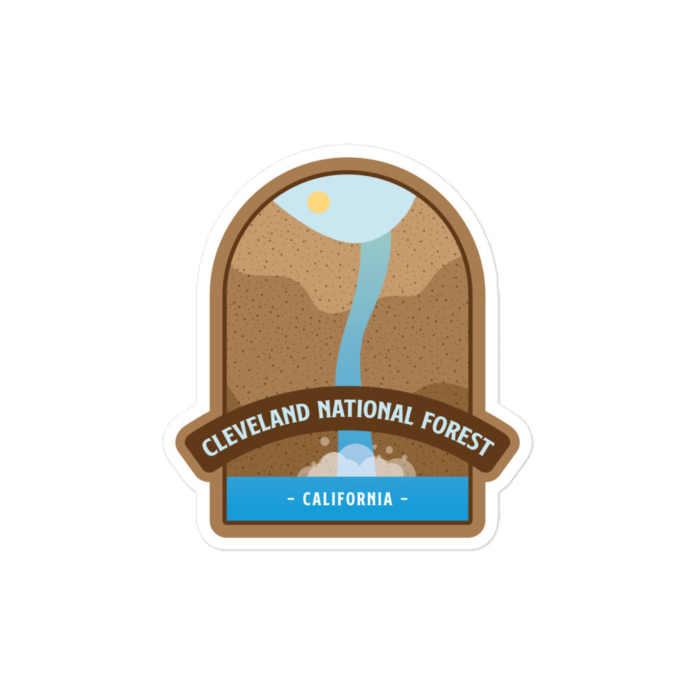 Cleveland National Forest stickers – California