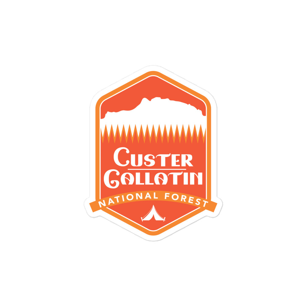 Custer-Gallatin National Forest stickers