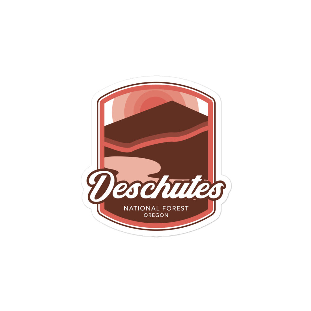 Deschutes National Forest stickers – Oregon