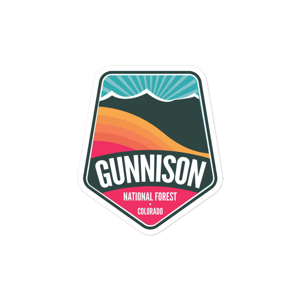 Gunnison National Forest stickers – Colorado