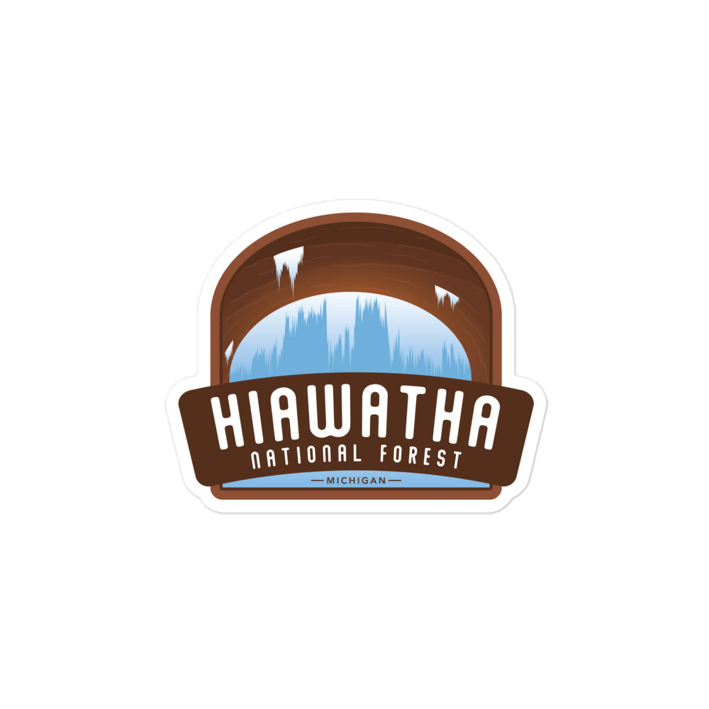 Hiawatha National Forest stickers – Michigan