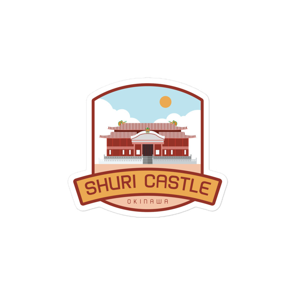 Shuri Castle stickers – Okinawa