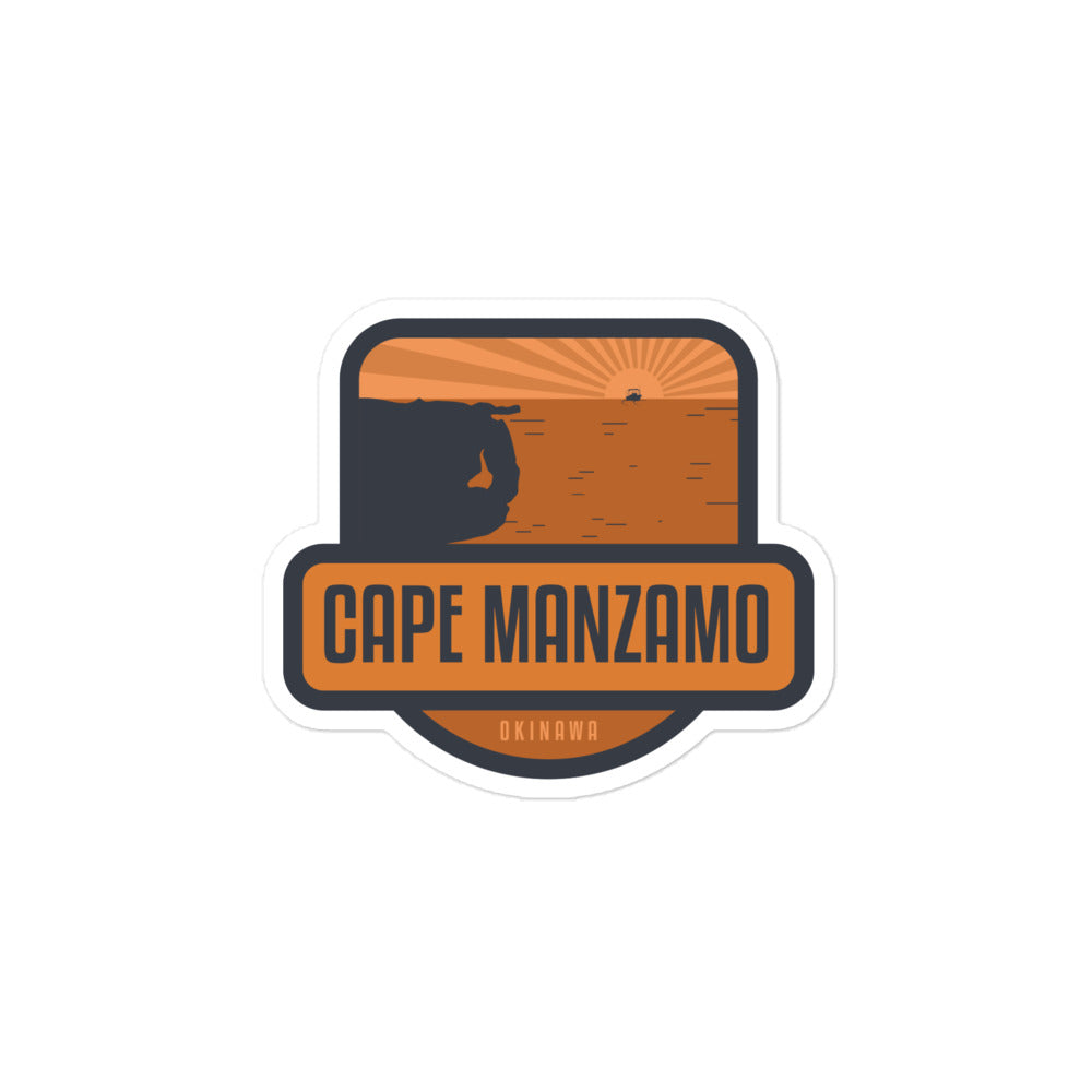 Cape Manzamo stickers – Okinawa