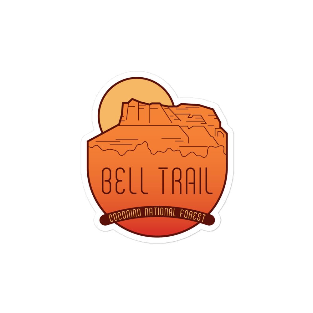 Bell Trail stickers - Coconino National Forest