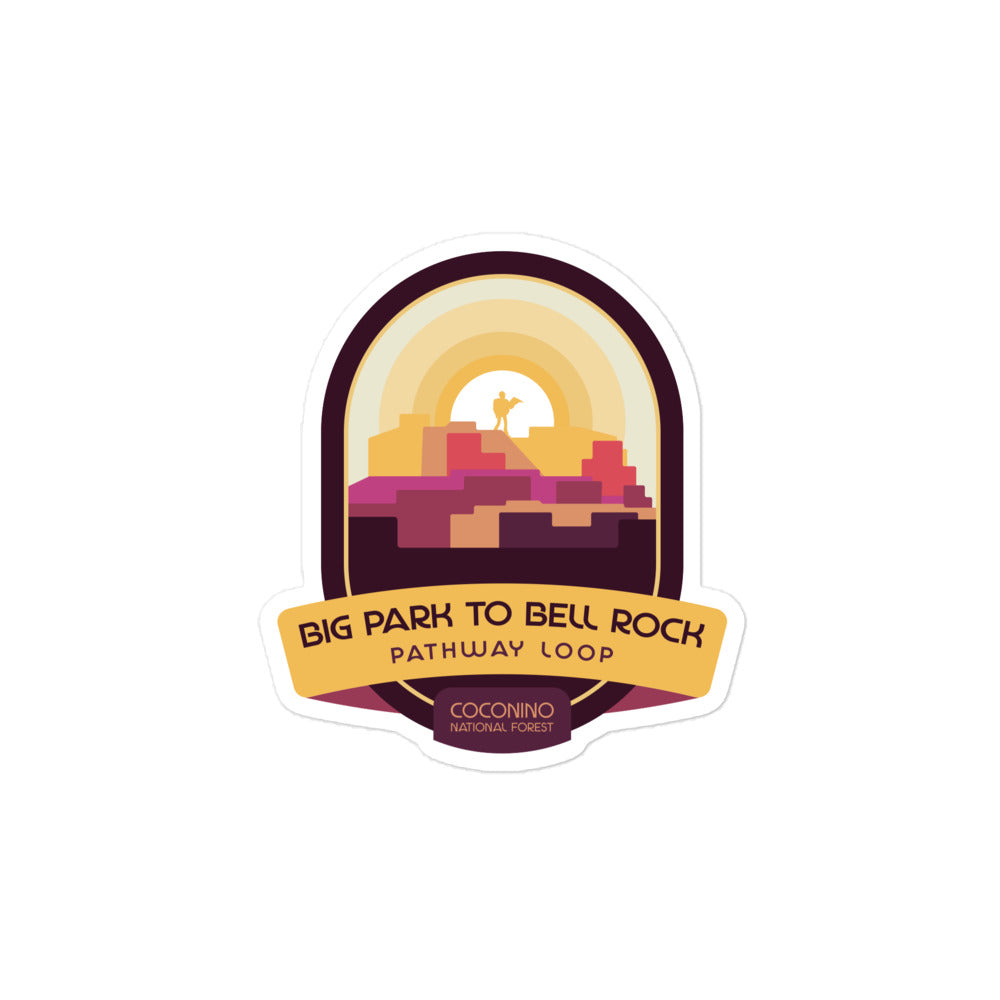 Big Park to Bell Rock Pathway Loop stickers - Coconino National Forest