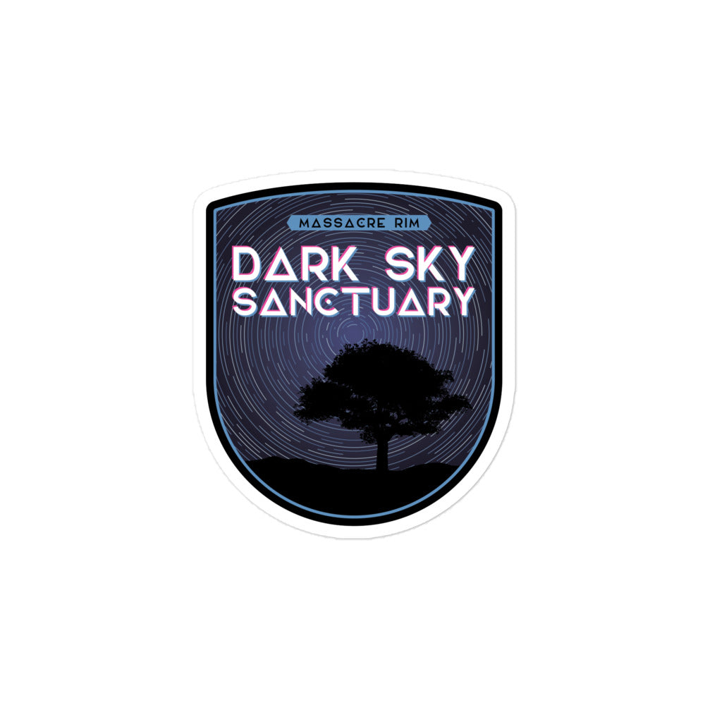 Massacre Rim dark sky sanctuary stickers