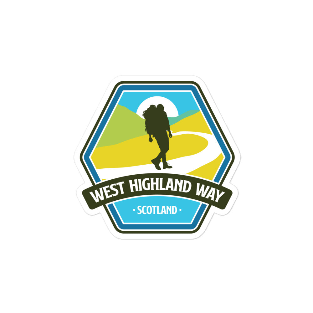 West Highland Way stickers - Scotland