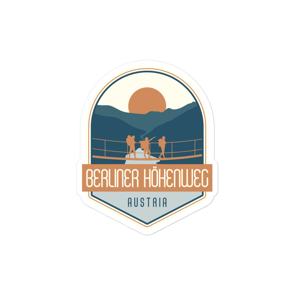 Berliner High Trail stickers - Austria