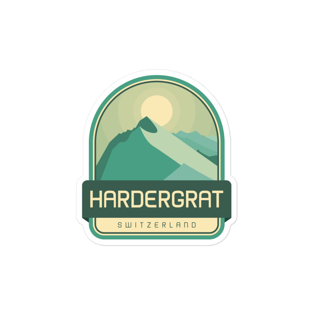 Hardergrat stickers – Switzerland