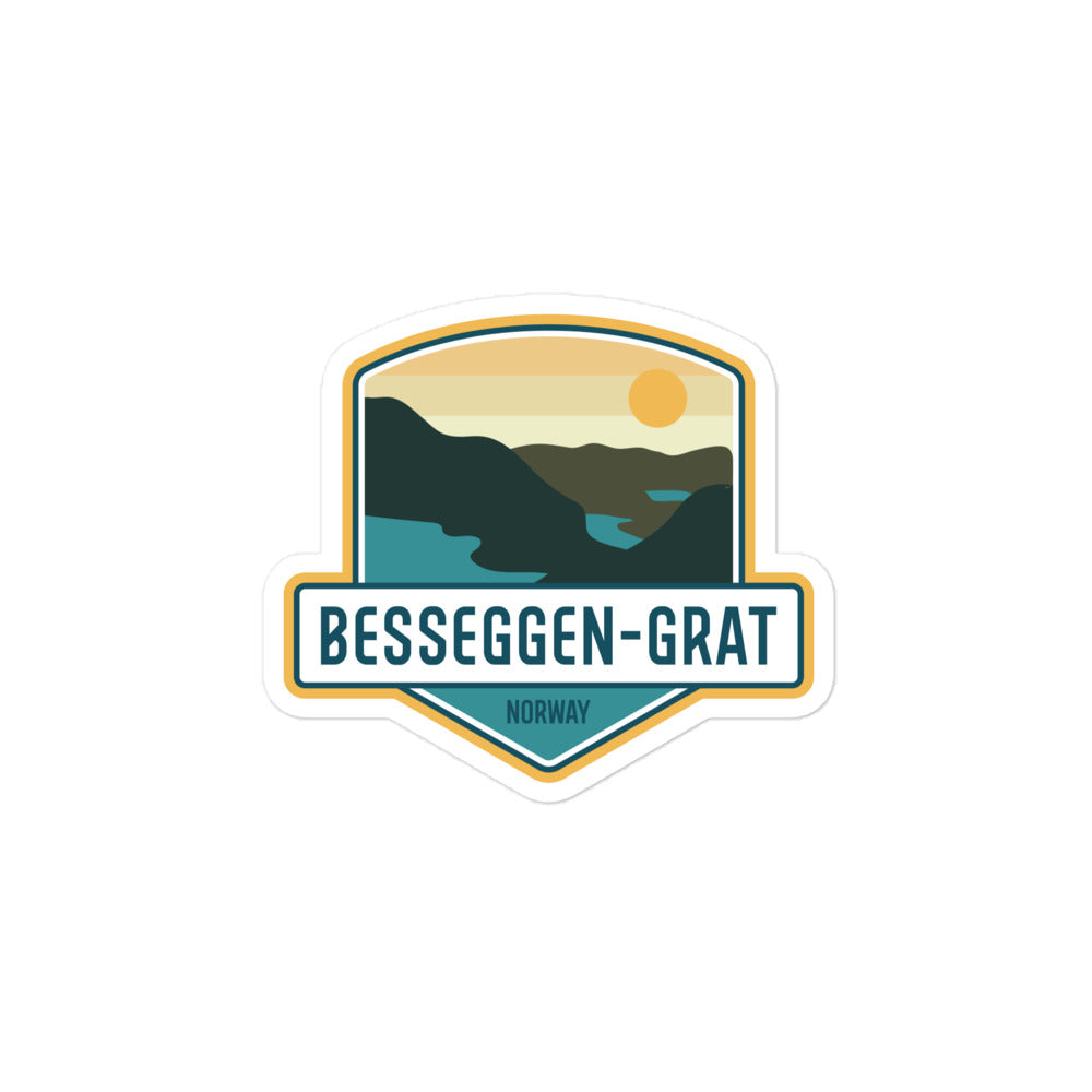 Besseggen-Grat stickers – Norway