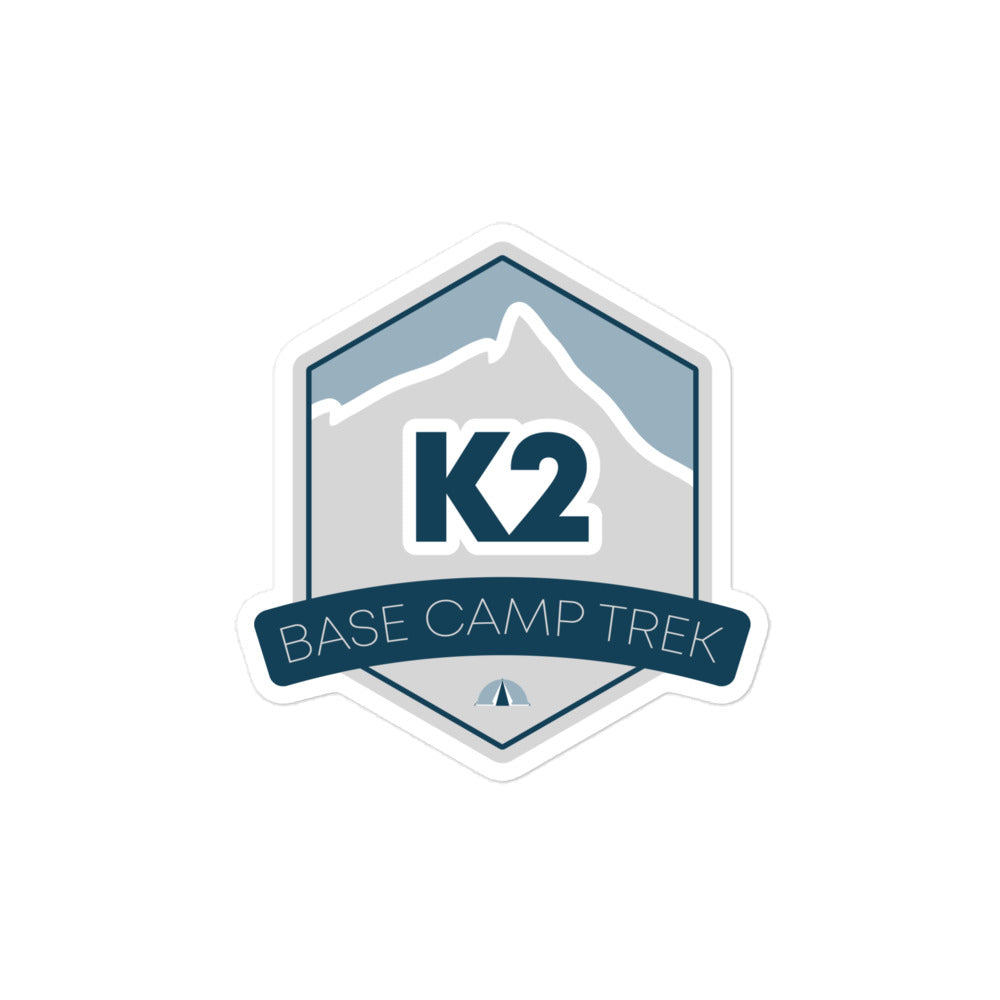 K2 Base Camp Trek stickers