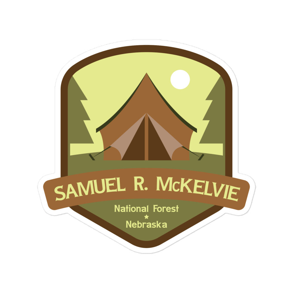 Samuel R. McKelvie National Forest – Nebraska Bubble-free stickers